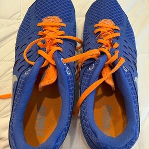 Nike Blue and Orange Sneakers
